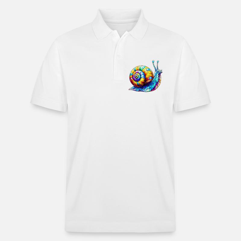 Escargot - Polo PREPSTER bio Stanley/Stella Unisexe - blanc