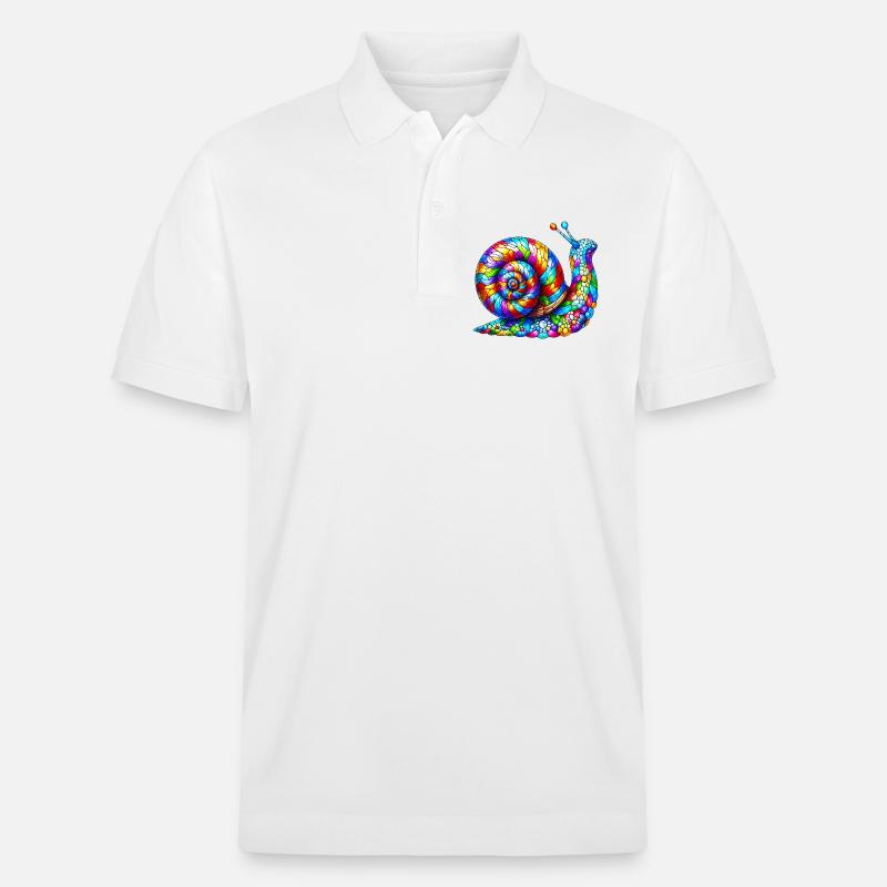 Escargot - Polo PREPSTER bio Stanley/Stella Unisexe - blanc