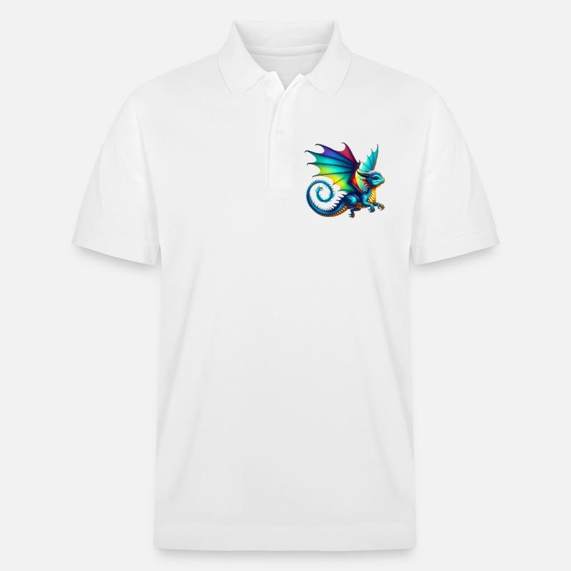Dragon - Polo PREPSTER bio Stanley/Stella Unisexe - blanc