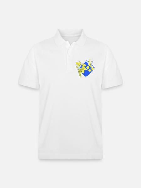 Logo revisited the Marne - Stanley/Stella Unisex Organic Polo Shirt PREPSTER - white