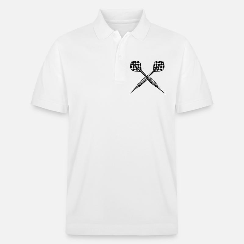 Lancer de fléchettes Fléchettes Fléchettes - Polo PREPSTER bio Stanley/Stella Unisexe - blanc