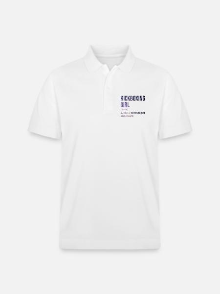 Kickboxing - Polo PREPSTER bio Stanley/Stella Unisexe - blanc