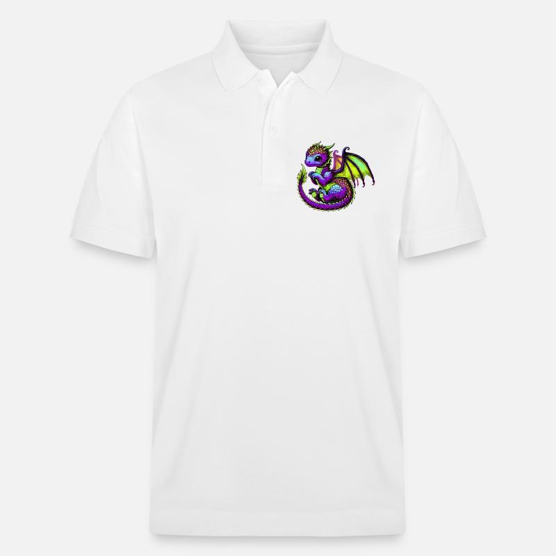 Dragon - Polo PREPSTER bio Stanley/Stella Unisexe - blanc