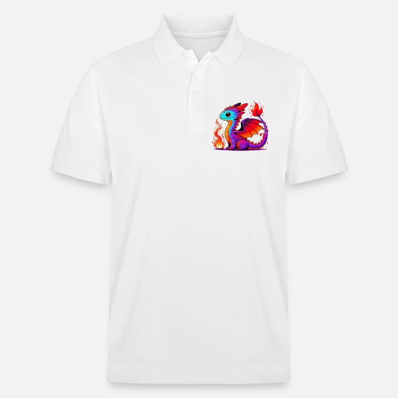 Dragon - Polo PREPSTER bio Stanley/Stella Unisexe - blanc