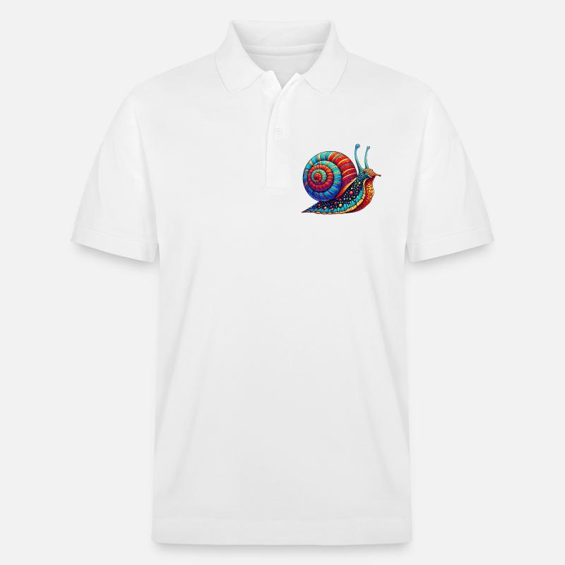 Escargot - Polo PREPSTER bio Stanley/Stella Unisexe - blanc