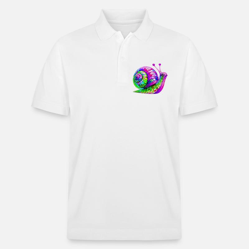 Escargot - Polo PREPSTER bio Stanley/Stella Unisexe - blanc
