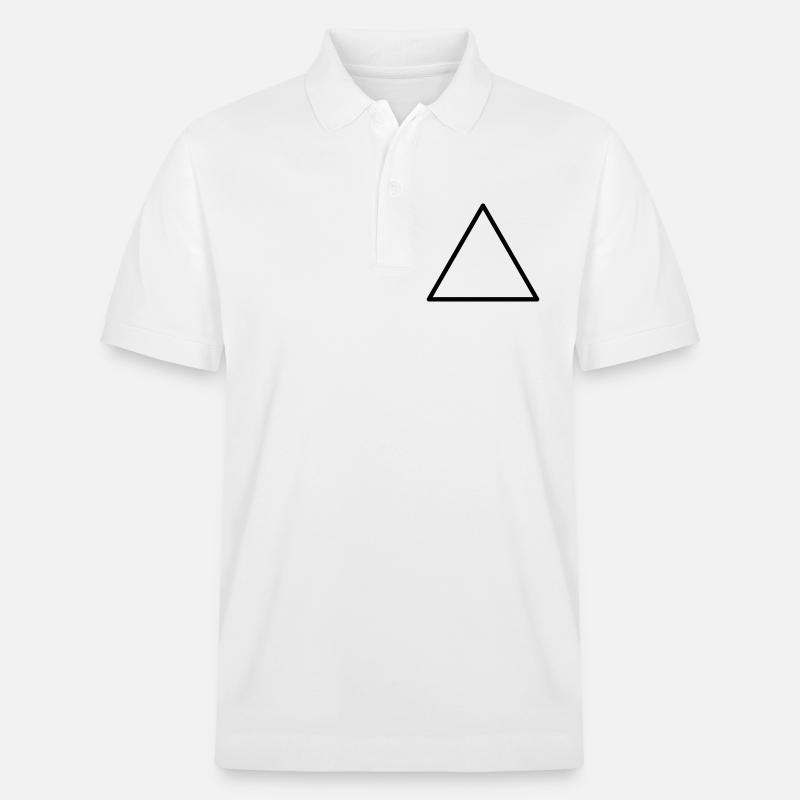 Triangle - Polo PREPSTER bio Stanley/Stella Unisexe - blanc