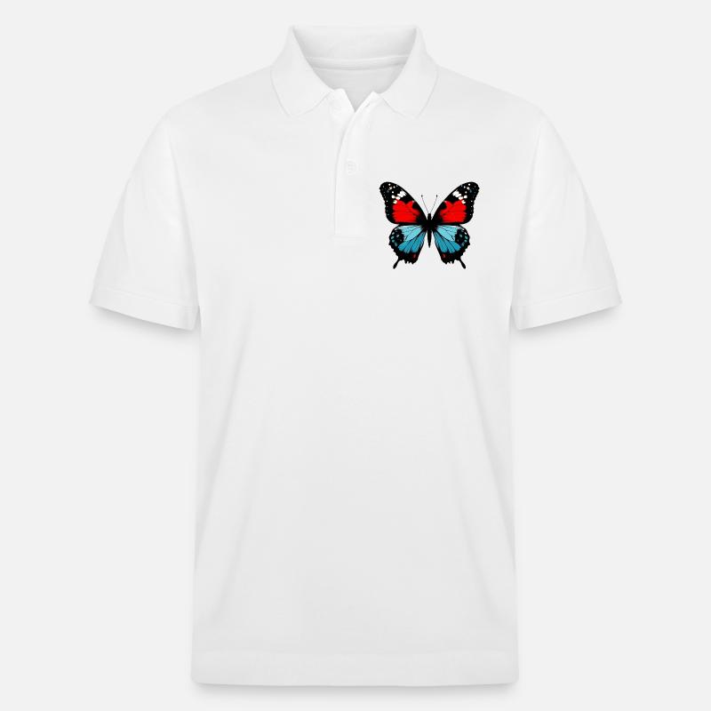 Papillon - Polo PREPSTER bio Stanley/Stella Unisexe - blanc