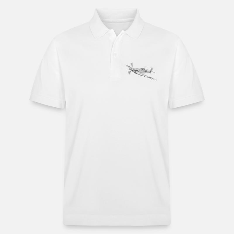 Spitfire - Polo PREPSTER bio Stanley/Stella Unisexe - blanc