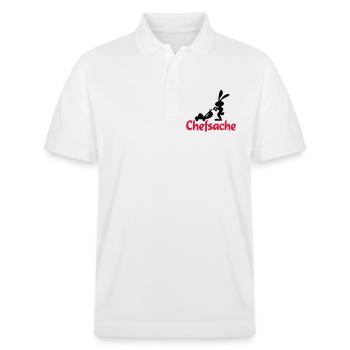 jardin - Polo PREPSTER bio Stanley/Stella Unisexe - blanc - Devant - Roxy (174cm) & Andy (188cm)