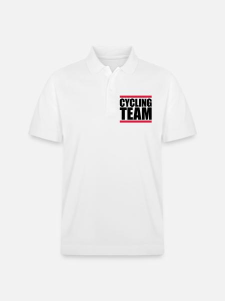 Sport Cycling Team - Stanley/Stella Unisex Organic Polo Shirt PREPSTER - white