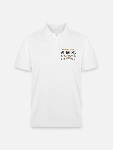 Spruch - Stanley/Stella Unisex Bio-Poloshirt PREPSTER - Weiß