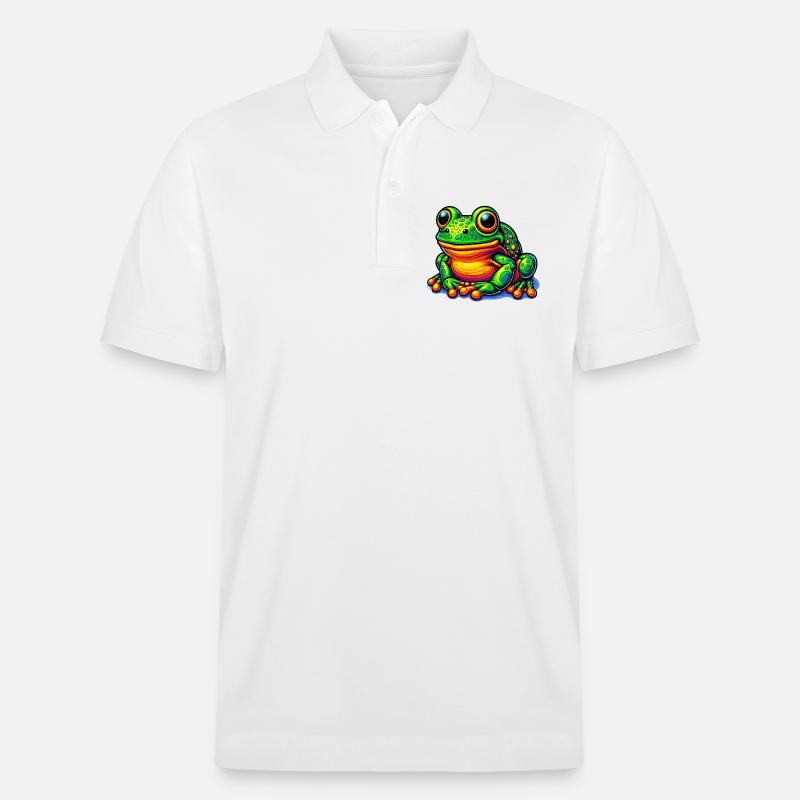 Grenouille - Polo PREPSTER bio Stanley/Stella Unisexe - blanc