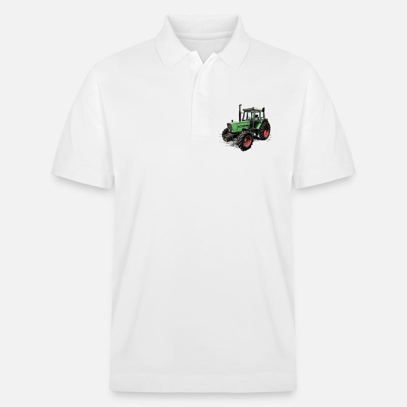 Farmer 306 Traktor - Stanley/Stella Unisex Bio-Poloshirt PREPSTER - Weiß