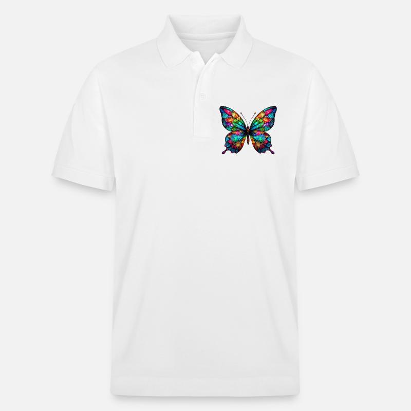 Papillon - Polo PREPSTER bio Stanley/Stella Unisexe - blanc