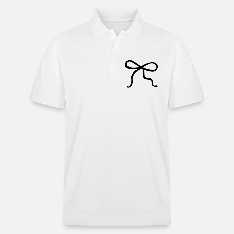 Arc peint à la main - Polo PREPSTER bio Stanley/Stella Unisexe - blanc