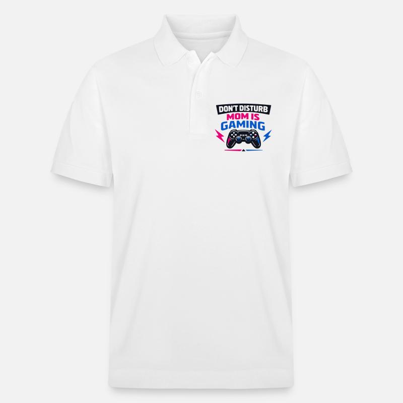 Ne dérangez pas maman joue - Polo PREPSTER bio Stanley/Stella Unisexe - blanc