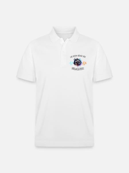 Gnu Herzlinie - Stanley/Stella Unisex Bio-Poloshirt PREPSTER - Weiß