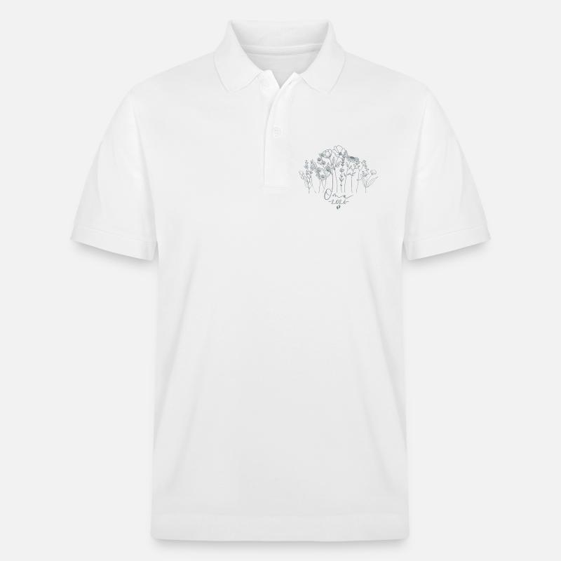 Stolze Oma 2026 Geschenkidee - Stanley/Stella Unisex Bio-Poloshirt PREPSTER - Weiß