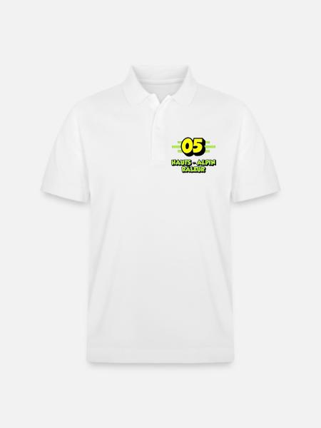 High Alpine Complainer - Stanley/Stella Unisex Organic Polo Shirt PREPSTER - white