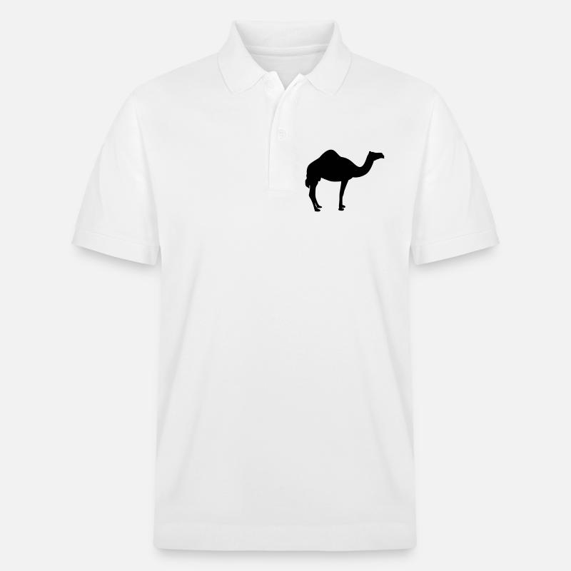 Kamel | Wüste | Dubai | Wüstenschiff - Polo PREPSTER bio Stanley/Stella Unisexe - blanc