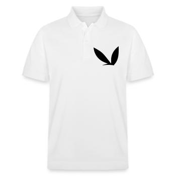 Sexy bunny ears - Stanley/Stella Unisex Organic Polo Shirt PREPSTER - white - Front - Roxy (174cm) & Andy (188cm)