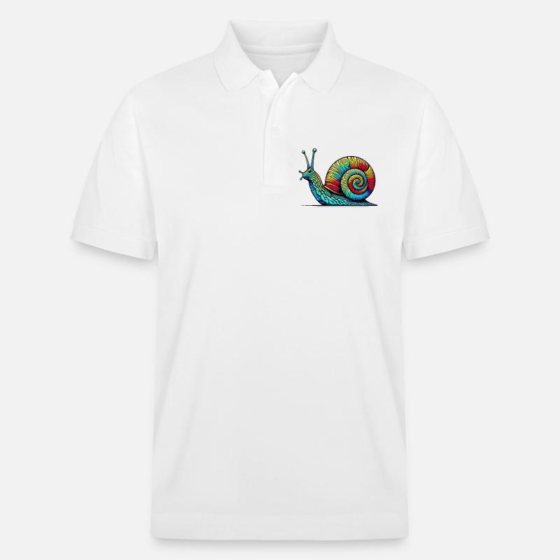 Escargot - Polo PREPSTER bio Stanley/Stella Unisexe - blanc