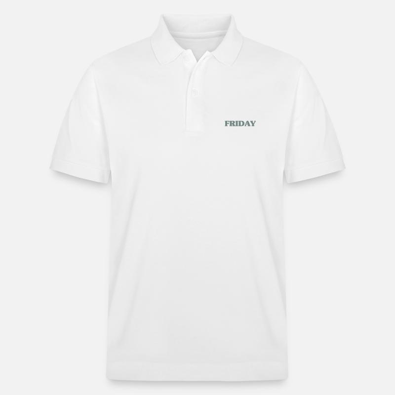 Vendredi - Polo PREPSTER bio Stanley/Stella Unisexe - blanc
