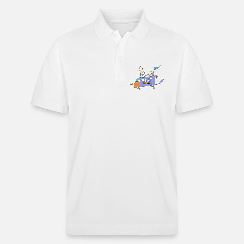 Bert_Express - Stanley/Stella Unisex Bio-Poloshirt PREPSTER - Weiß