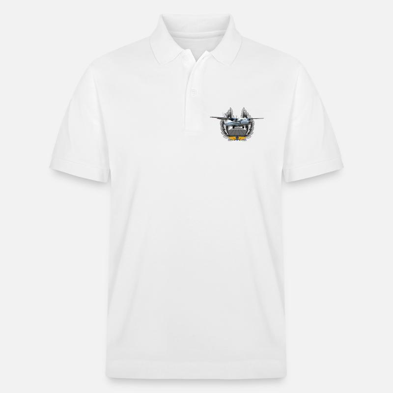 L-410 UVP-E - Stanley/Stella Unisex Bio-Poloshirt PREPSTER - Weiß