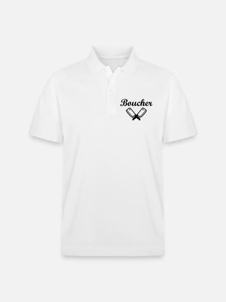 Boucher - Polo PREPSTER bio Stanley/Stella Unisexe - blanc
