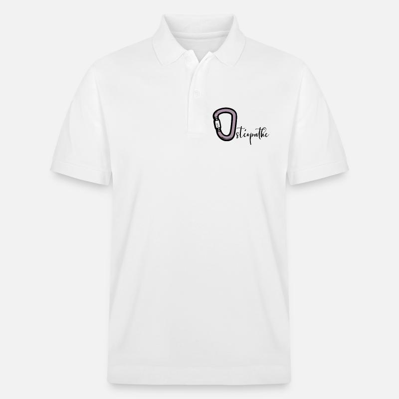 Ostéopathe - Polo PREPSTER bio Stanley/Stella Unisexe - blanc