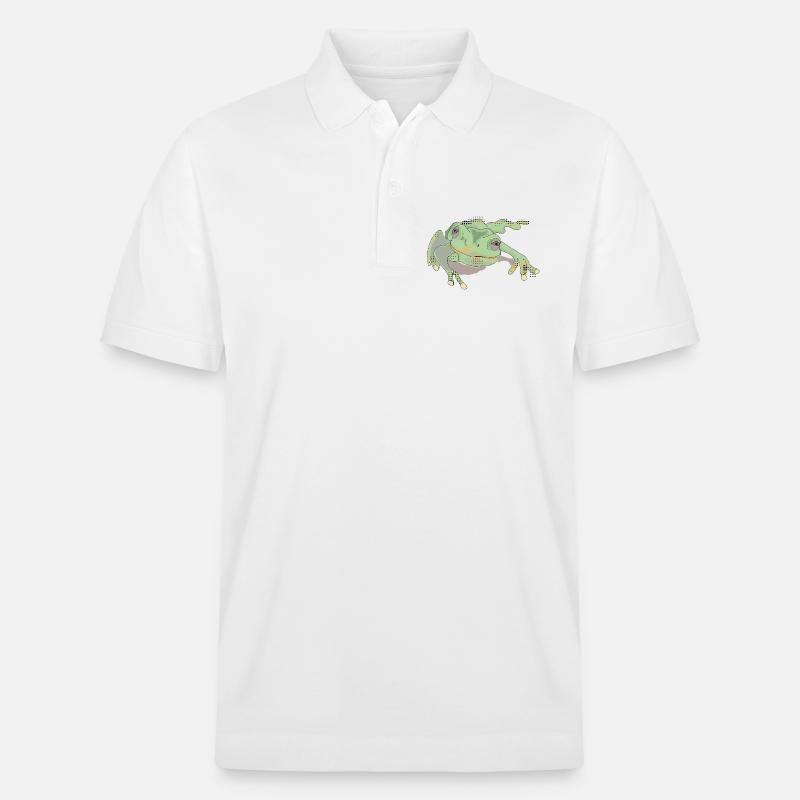 FROGGIE - Polo PREPSTER bio Stanley/Stella Unisexe - blanc