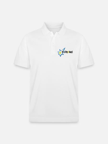 Irresponsable - Polo PREPSTER bio Stanley/Stella Unisexe - blanc
