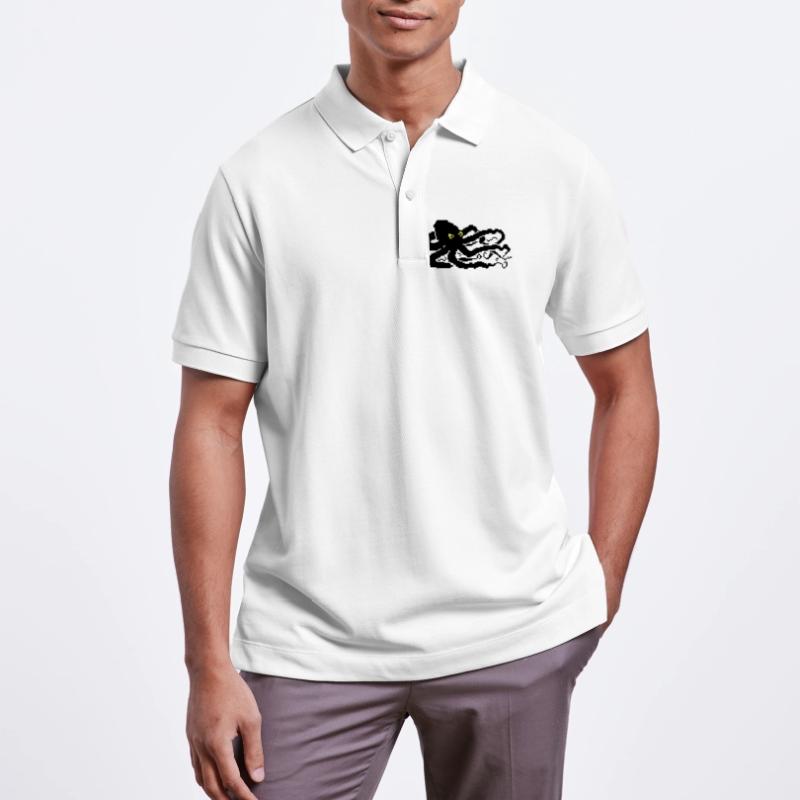 Pieuvre pixel 8 bits Polo PREPSTER bio Stanley/Stella Unisexe