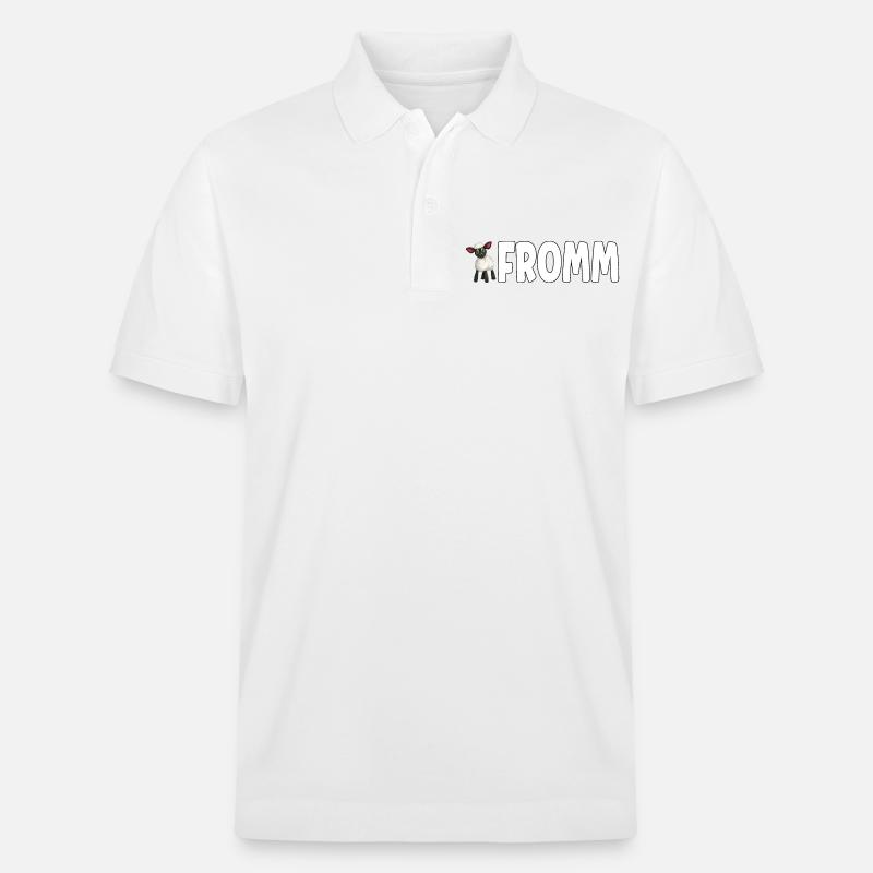 Lammfromm - Vous êtes innocent. TOUJOURS! - Polo PREPSTER bio Stanley/Stella Unisexe - blanc