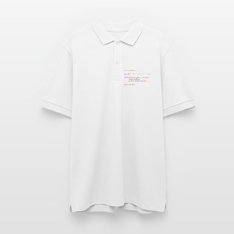 Lustiger Python-Code über den Alltag, Baby Stanley/Stella Unisex Bio-Poloshirt PREPSTER