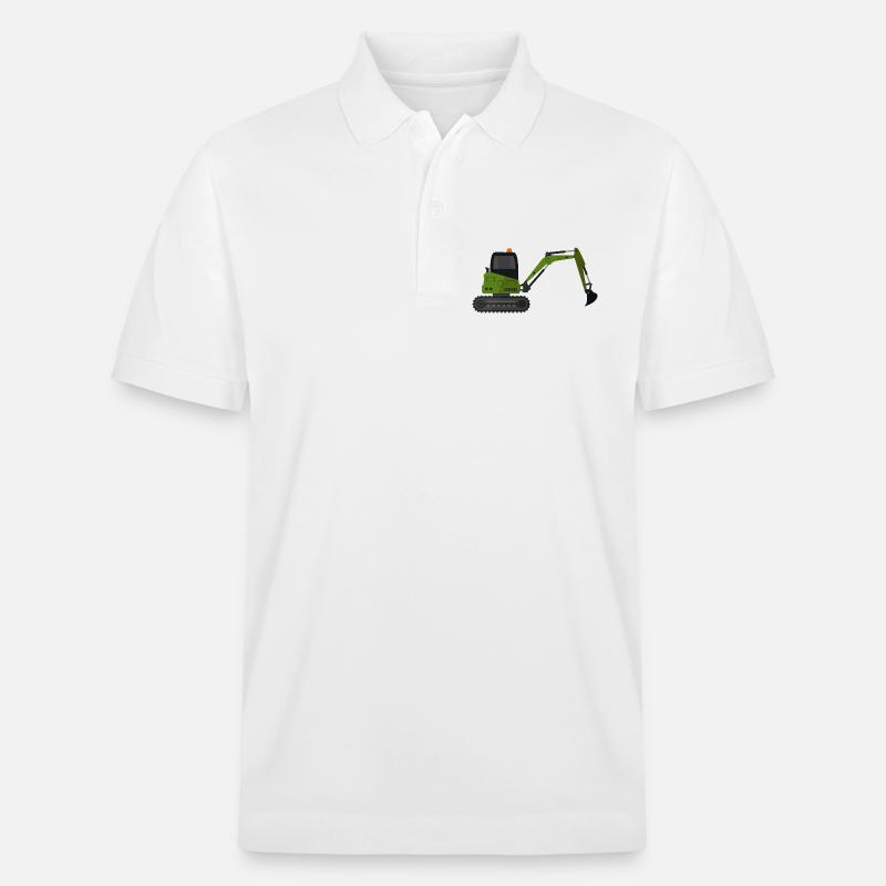 Bagger - Stanley/Stella Unisex Bio-Poloshirt PREPSTER - Weiß