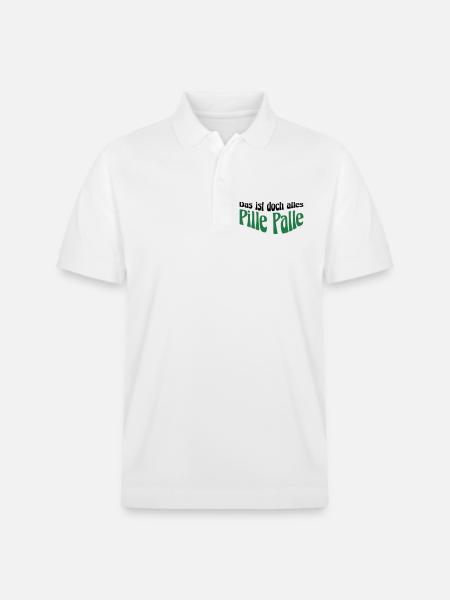 Pille Palle - Stanley/Stella Unisex Bio-Poloshirt PREPSTER - Weiß