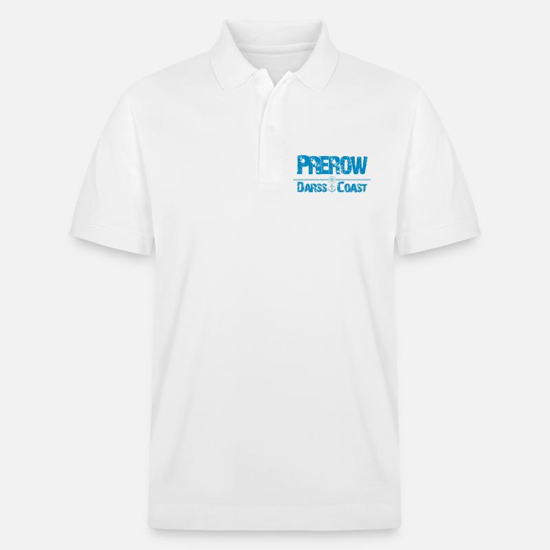 Ostseebad Prerow Darss - Polo PREPSTER bio Stanley/Stella Unisexe - blanc