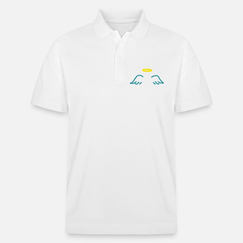 engel - Stanley/Stella Unisex Bio-Poloshirt PREPSTER - Weiß