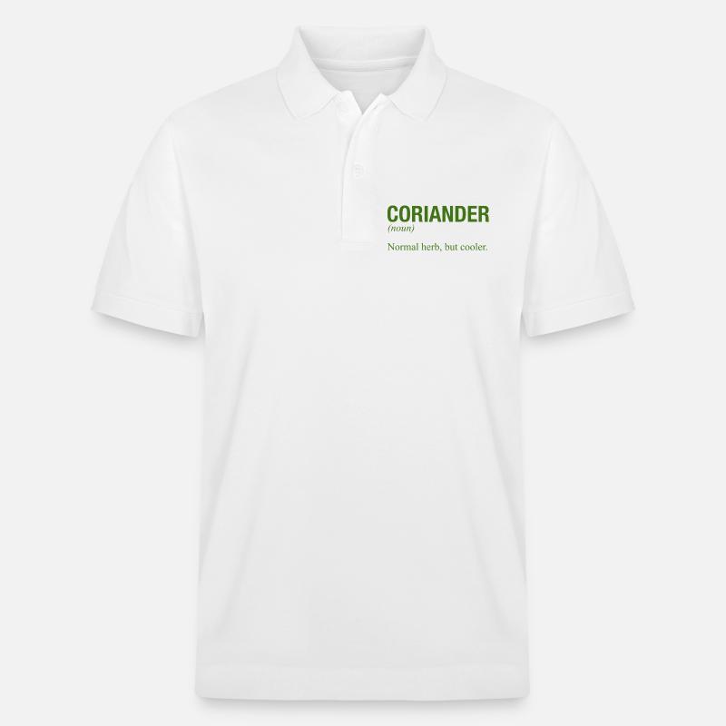 CORIANDER - Stanley/Stella Unisex Bio-Poloshirt PREPSTER - Weiß