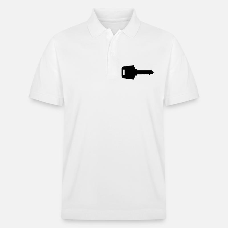 Clé de voiture - Polo PREPSTER bio Stanley/Stella Unisexe - blanc