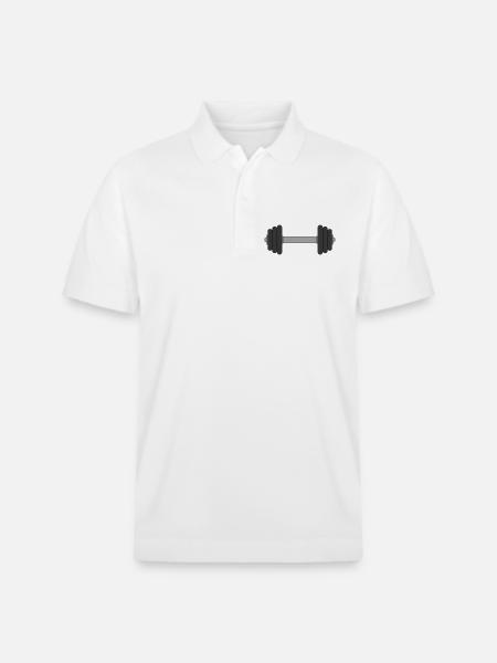 Haltère - Polo PREPSTER bio Stanley/Stella Unisexe - blanc