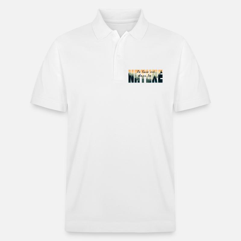 Le luxe est dans la NATURE - Polo PREPSTER bio Stanley/Stella Unisexe - blanc