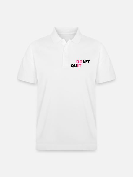 DO_IT - Stanley/Stella Unisex Organic Polo Shirt PREPSTER - white