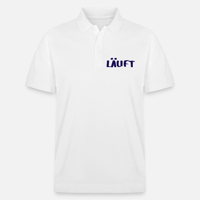 COURSE - Pensée positive - Déclaration - Polo PREPSTER bio Stanley/Stella Unisexe - blanc