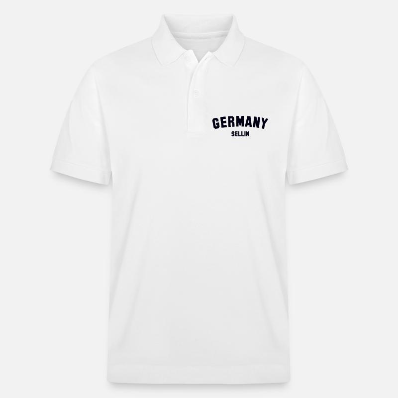 SELLIN Germany - Stanley/Stella Unisex Bio-Poloshirt PREPSTER - Weiß