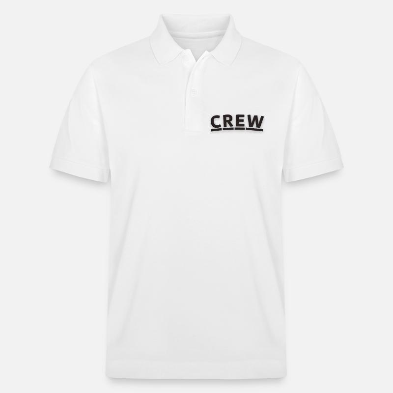 Crew - Stanley/Stella Unisex Bio-Poloshirt PREPSTER - Weiß