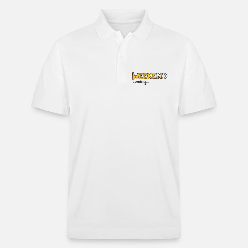 Weekend - Stanley/Stella Unisex Bio-Poloshirt PREPSTER - Weiß